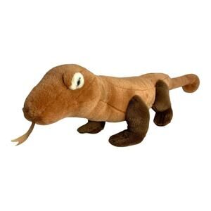Plush Komodo Dragon 32" Vintage Large Stuffed Animal Conservation Collection Toy